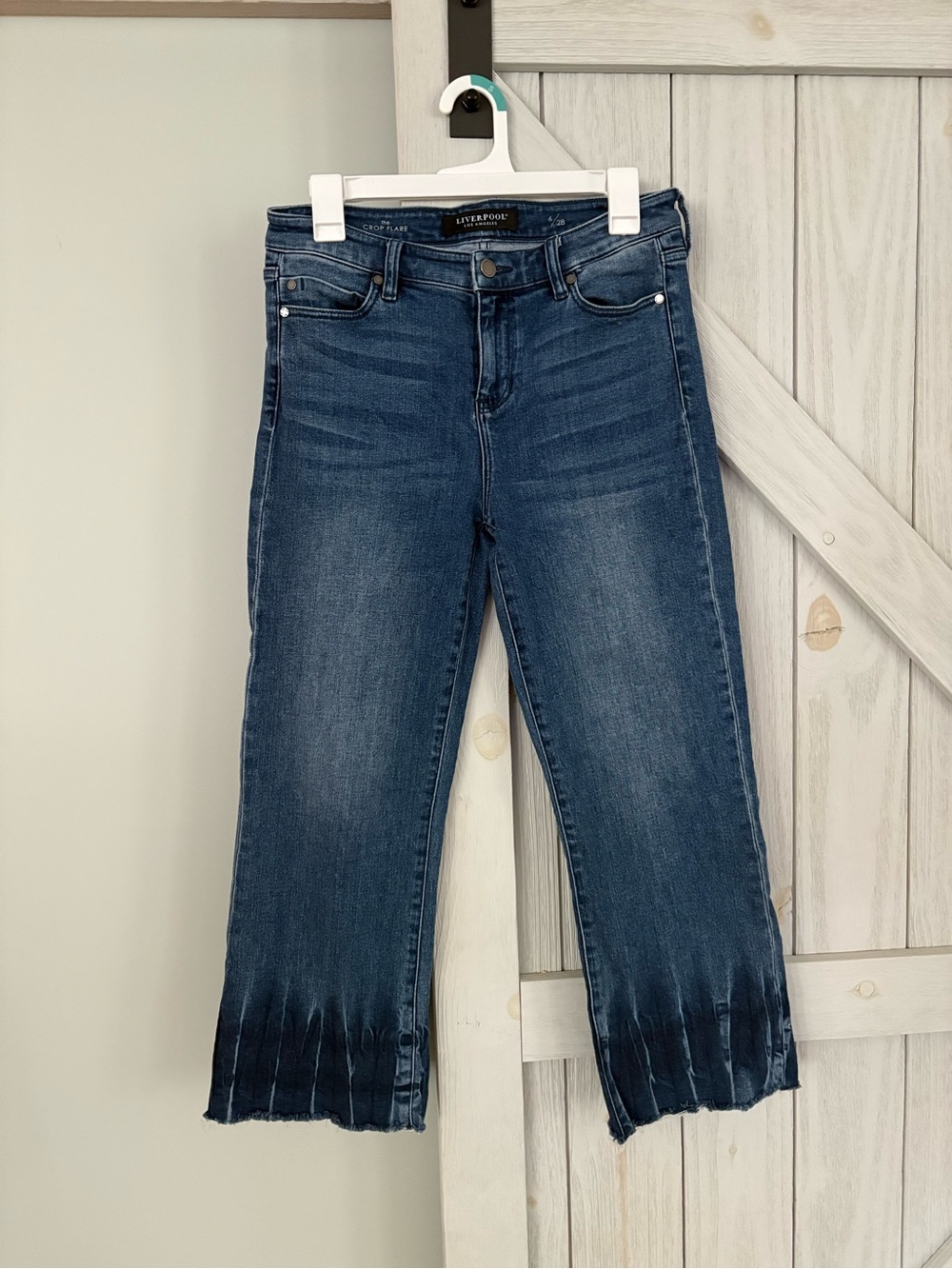 Liverpool Women's The Crop Flare (Hannah Silhouette) Jeans